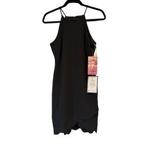 Emerald Sundae Black Mini Dress